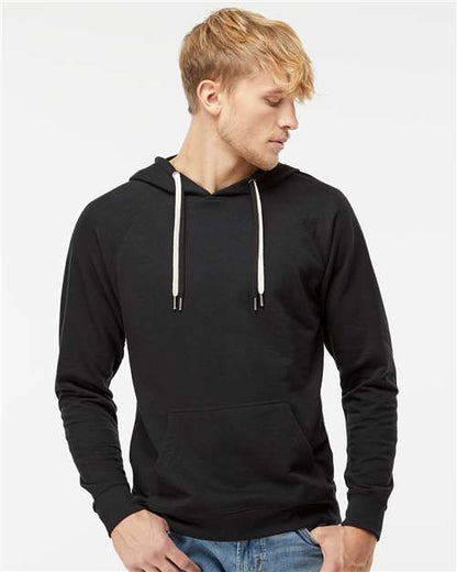Independent Trading Co. SS1000 Unisex Icon Lightweight Loopback Terry Hooded Sweatshirt