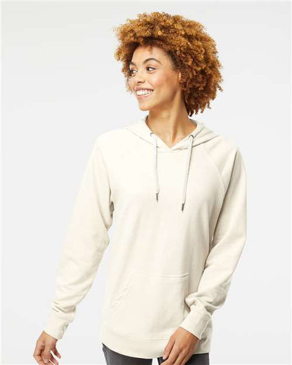 Independent Trading Co. SS1000 Unisex Icon Lightweight Loopback Terry Hooded Sweatshirt